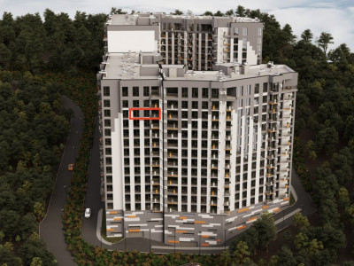 Apartament cu 2 camere + living în Complexul Solomon Grenoble 