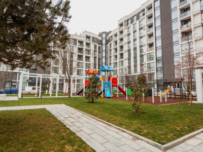 Apartament cu 1 cameră și living în Durlești, bloc nou.