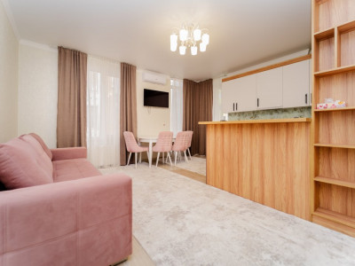 Apartament cu 2 camere și living euro reparație mobilat cu tehnică Inamstro 