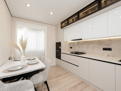 Квартира с 3 комнатами и гостиной, ExFactor – Чеканы, б-р Мирча чел Бэтрын, 41B.