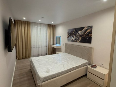 Квартира с 2 комнатами + гостиная, Дурлешты, новострой, сдан в эксплуатацию.