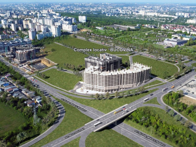 Apartament cu 1 cameră + living, Estate Bucovinei 1 