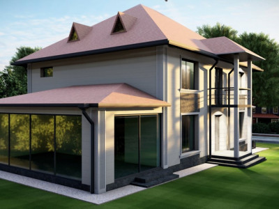 Дом в Думбрава, 220 м² + 6,5 соток, сдан в эксплуатацию!