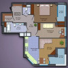 Apartament in centru!2camere+ living..82mp thumb 3