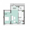 Vanzare apartament cu 2 camere bloc nou Buiucani 57,38m2 thumb 2