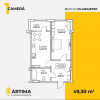 Artima, Inamstro, Zity Mall, apartament cu 1 cameră de 49,3 mp+terasă spațioasă! thumb 10