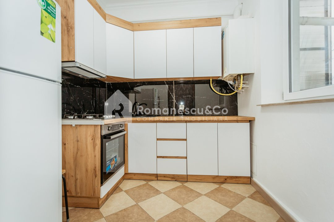 Apartament cu 2 camere, încălzire autonomă, reparație, Râșcani lângă Manej! 1