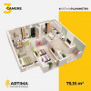 Artima, parcul Alunelul, Zorile, apartament cu 2 camere + living spațios! thumb 8
