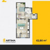 Apartament cu 2 camere, variantă albă, bloc nou, Artima, ZityMall, Dendrariu! thumb 4
