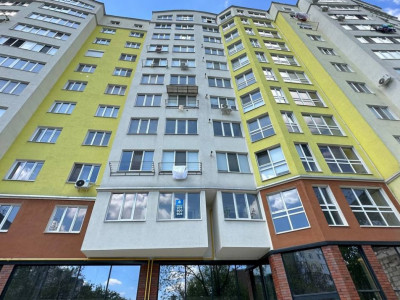 Vânzare apartament cu 1 cameră+living, 45 mp, Ciocana, bloc nou, variantă albă.