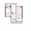 Vanzare apartament cu 2 camere varianta alba bloc nou Buiucani 63,07m2 thumb 2