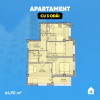 Apartament cu 3 camere, variantă albă, bloc nou, bd. Dacia, Aeroport. thumb 2