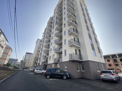 Apartament cu 2 camere + living, bloc nou, variantă albă, Durlești