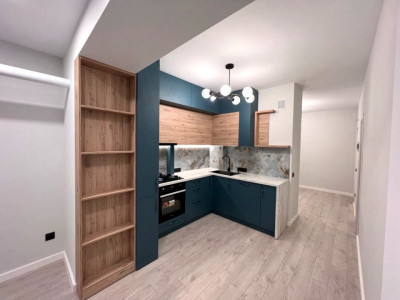 Apartament cu 2 camere+living, bloc nou, reparație euro, Ciocana, M. Sadoveanu.