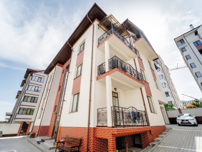 Apartament cu 2 camere+living, 94mp, bloc nou, reparație, Durlești, Chișinău