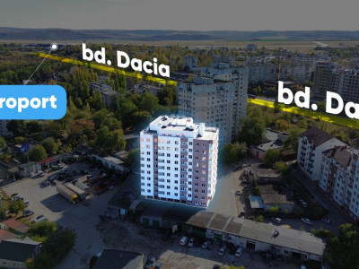 Apartament cu 1 cameră, 45 mp, Botanica, Chișinău!