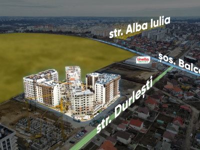 64,1m apartament cu 2 camere Astercon Dumbrava Bloc 3 