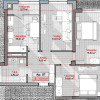 72,2 m2, Lagmar Smart Home, apartament cu 3 camere, variantă albă, Rîșcani! thumb 2
