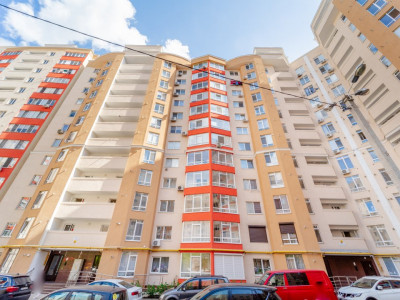 Продается квартира с 1 комнатой и гостиной, 44 кв.м, Чеканы, Кишинев.
